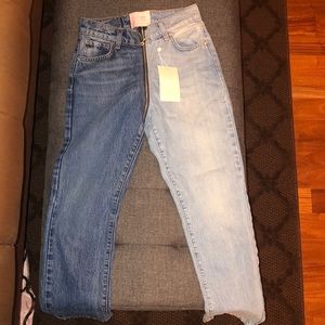 Revice Denim Ying Yang Crops / Tokyo wash